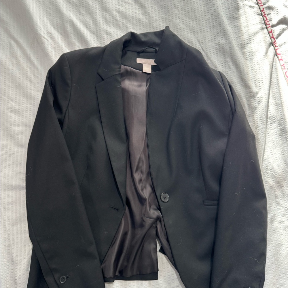 Classic Black Blazer